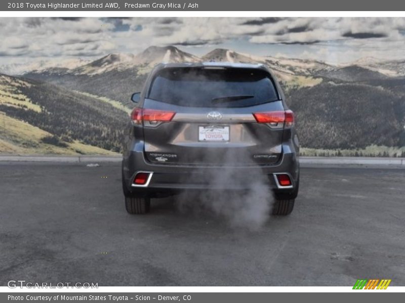 Predawn Gray Mica / Ash 2018 Toyota Highlander Limited AWD