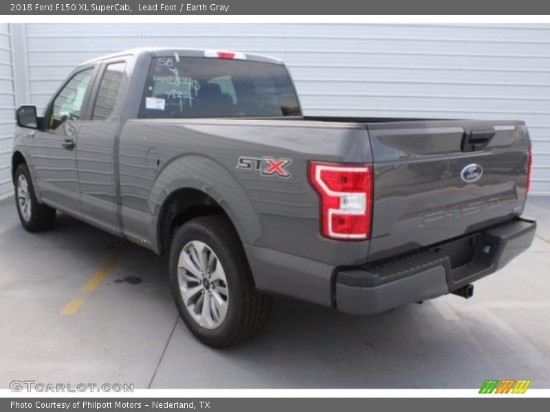 Lead Foot / Earth Gray 2018 Ford F150 XL SuperCab