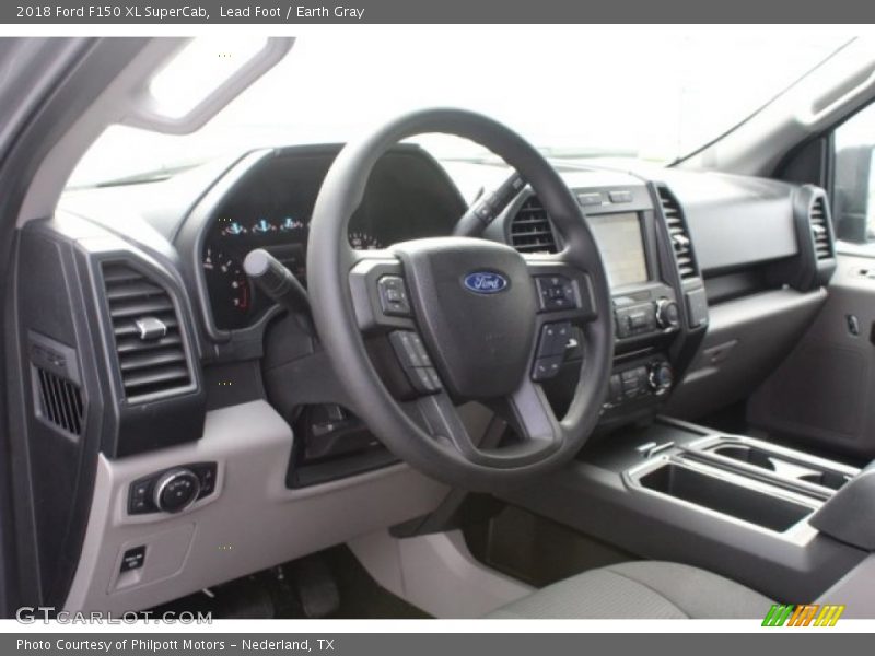 Lead Foot / Earth Gray 2018 Ford F150 XL SuperCab