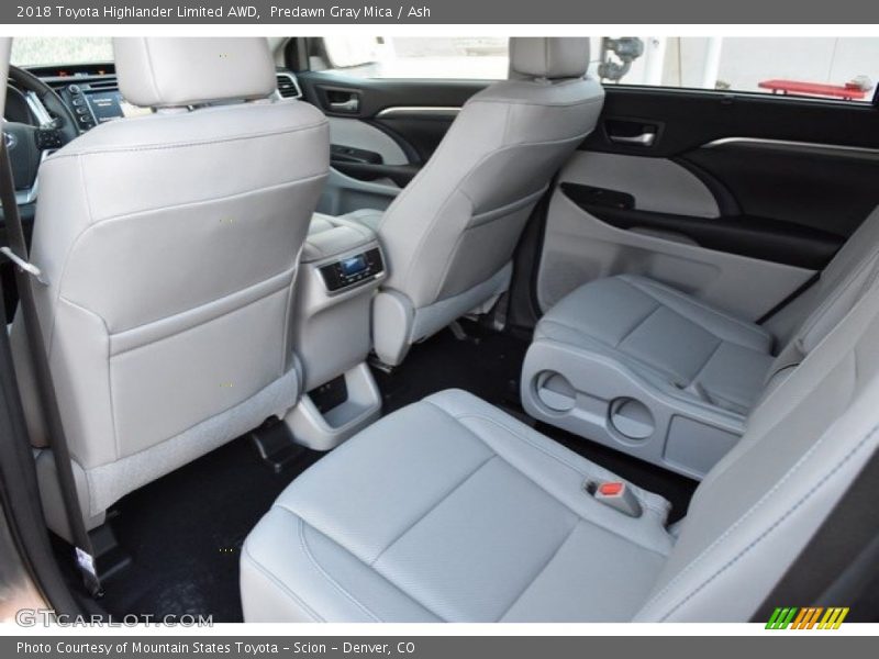 Predawn Gray Mica / Ash 2018 Toyota Highlander Limited AWD
