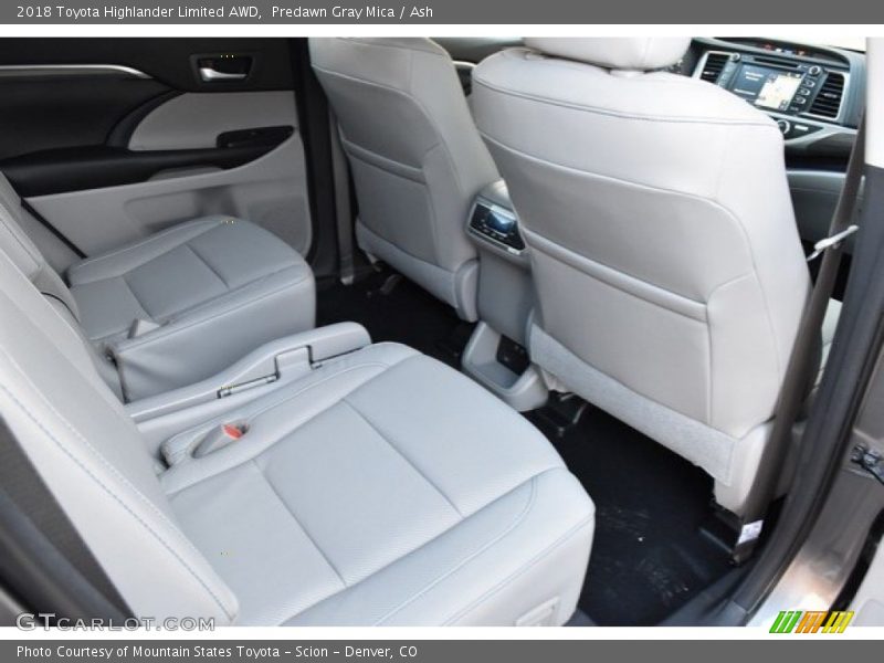 Predawn Gray Mica / Ash 2018 Toyota Highlander Limited AWD