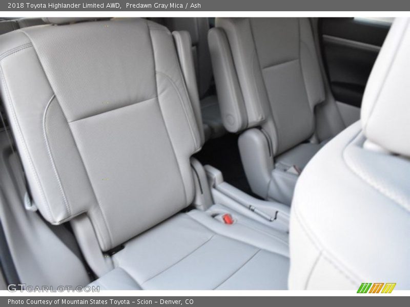 Predawn Gray Mica / Ash 2018 Toyota Highlander Limited AWD