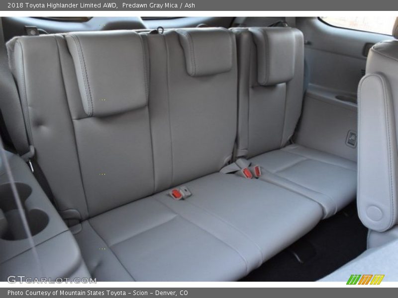 Predawn Gray Mica / Ash 2018 Toyota Highlander Limited AWD