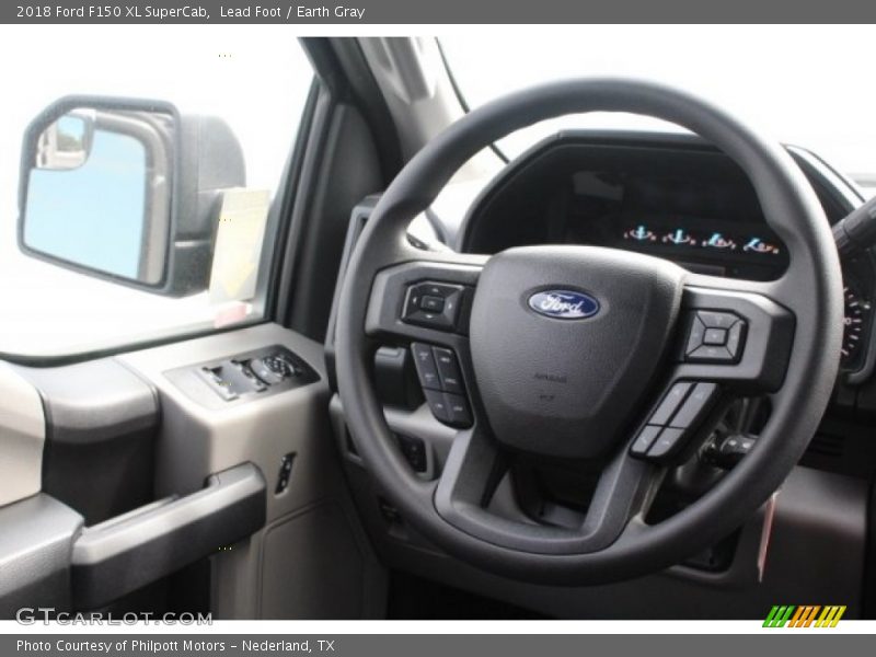 Lead Foot / Earth Gray 2018 Ford F150 XL SuperCab