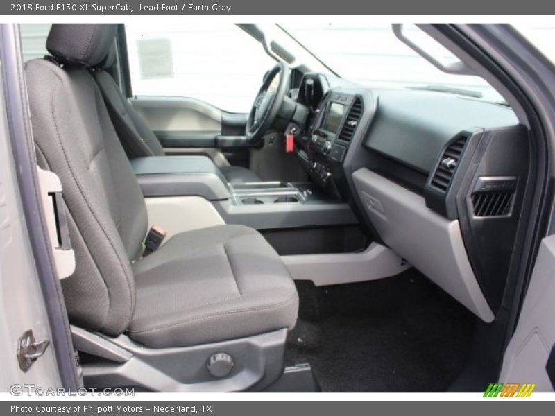 Lead Foot / Earth Gray 2018 Ford F150 XL SuperCab