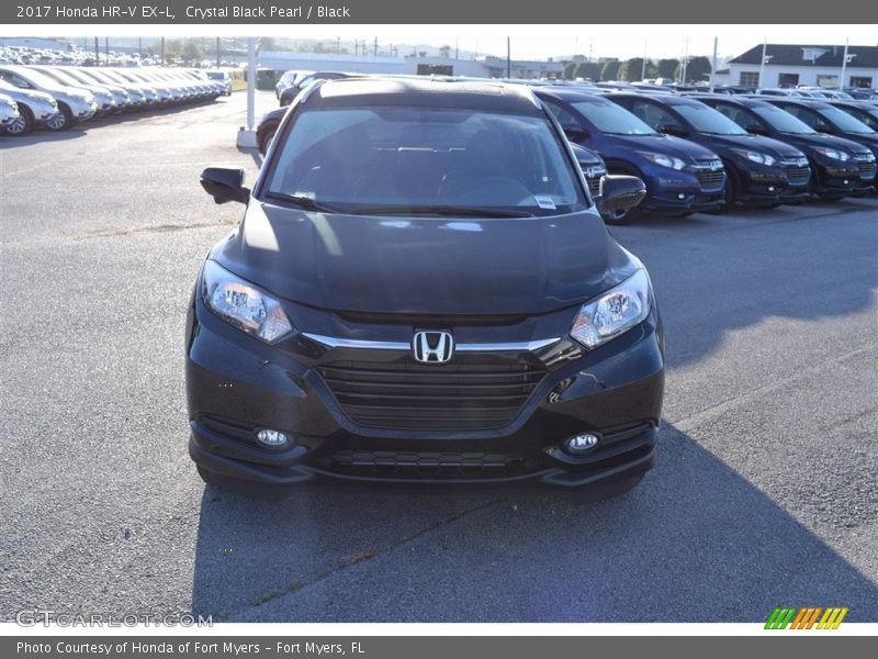 Crystal Black Pearl / Black 2017 Honda HR-V EX-L