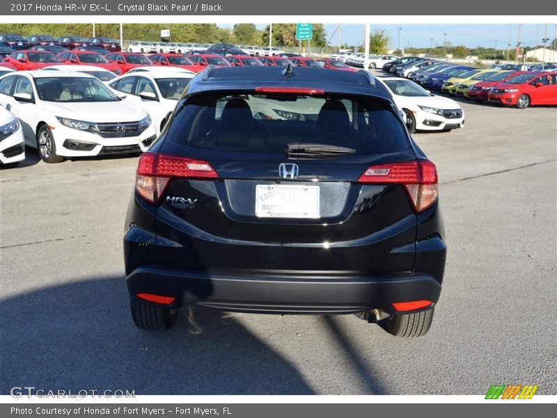 Crystal Black Pearl / Black 2017 Honda HR-V EX-L