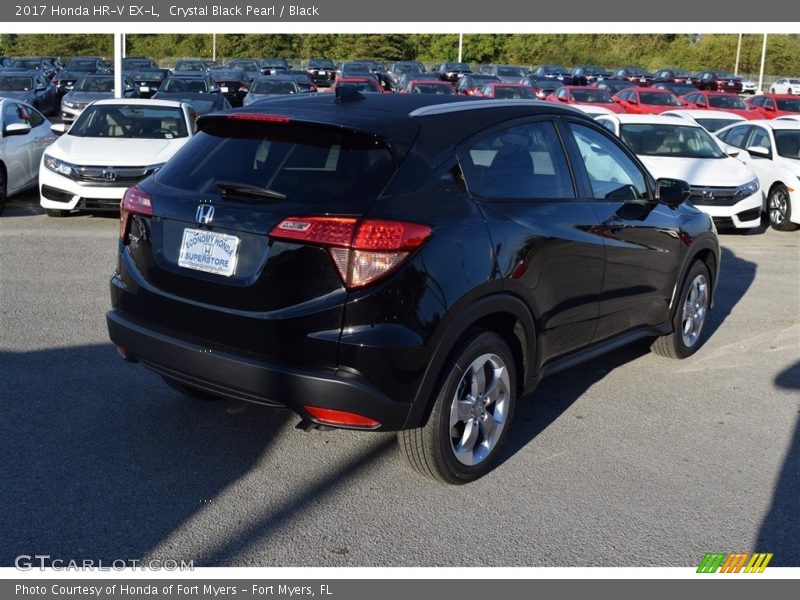 Crystal Black Pearl / Black 2017 Honda HR-V EX-L