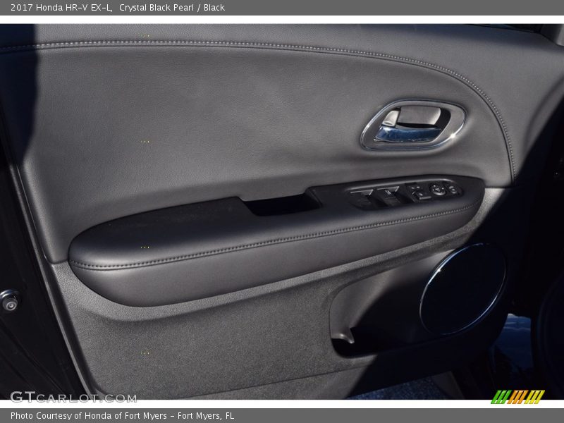 Crystal Black Pearl / Black 2017 Honda HR-V EX-L