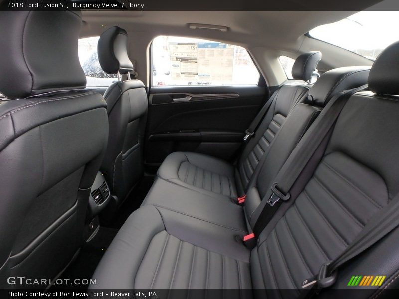 Burgundy Velvet / Ebony 2018 Ford Fusion SE
