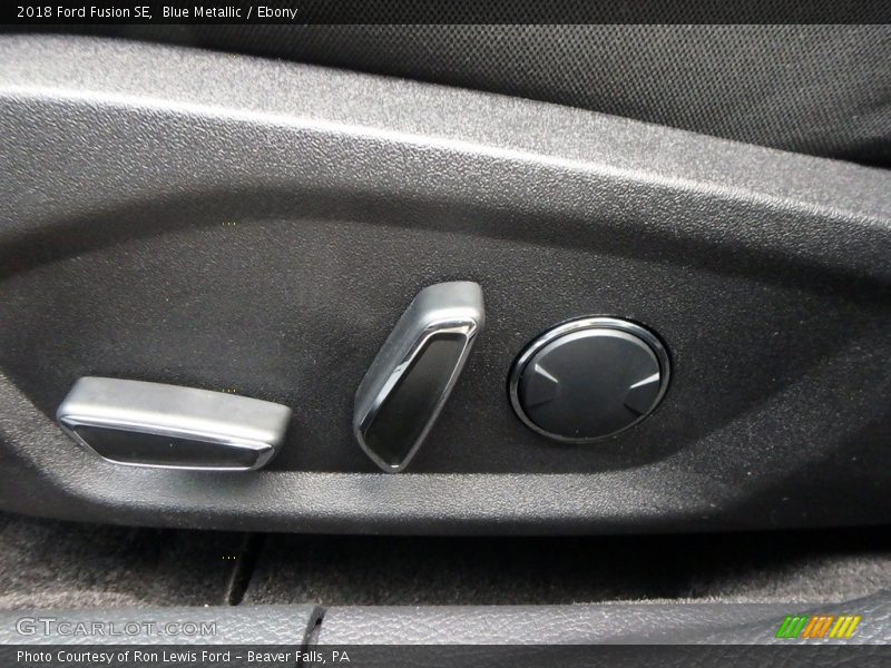 Blue Metallic / Ebony 2018 Ford Fusion SE