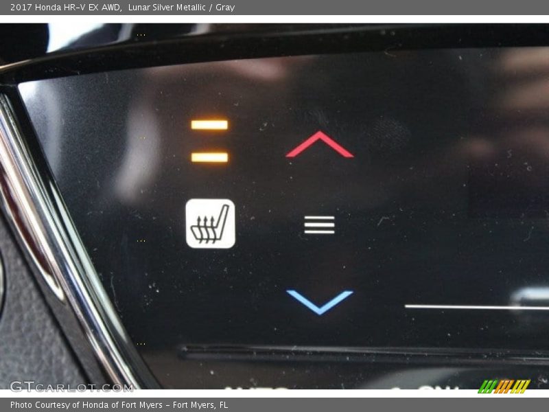 Lunar Silver Metallic / Gray 2017 Honda HR-V EX AWD