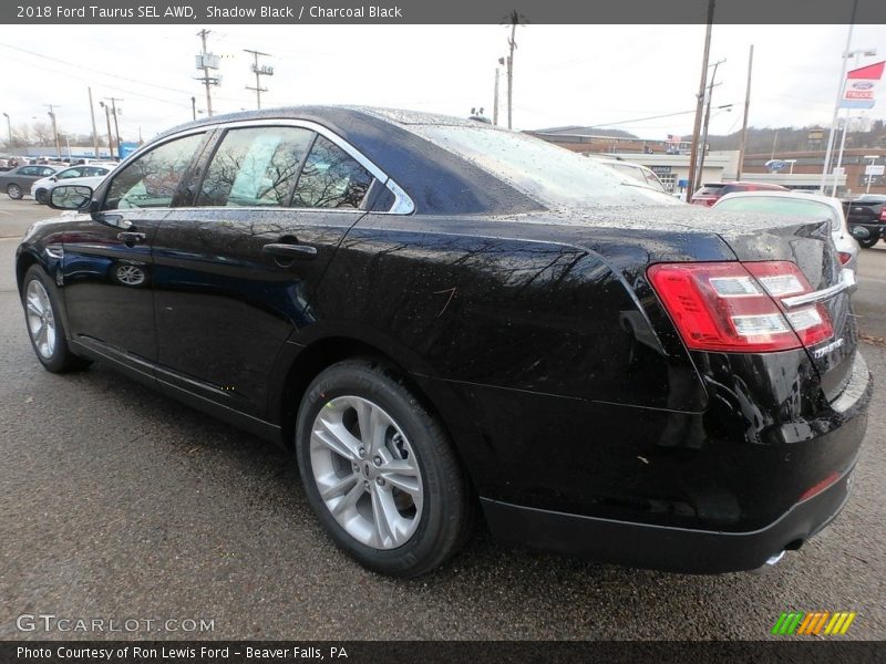 Shadow Black / Charcoal Black 2018 Ford Taurus SEL AWD