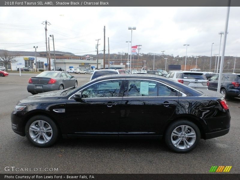 Shadow Black / Charcoal Black 2018 Ford Taurus SEL AWD