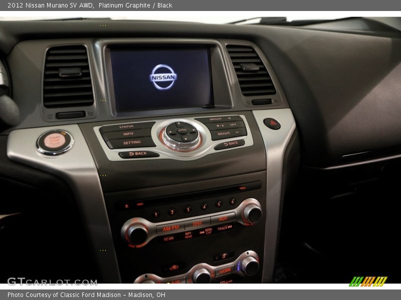 Platinum Graphite / Black 2012 Nissan Murano SV AWD