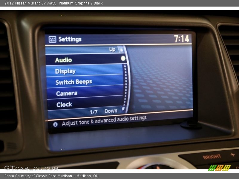 Platinum Graphite / Black 2012 Nissan Murano SV AWD