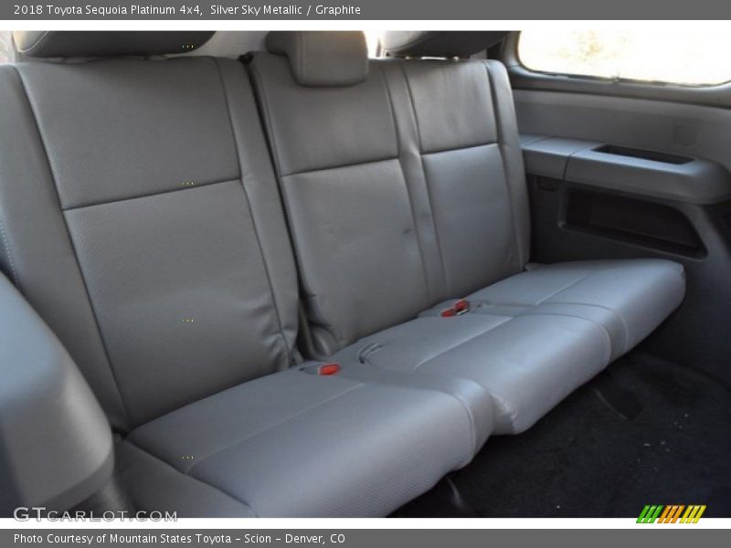 Silver Sky Metallic / Graphite 2018 Toyota Sequoia Platinum 4x4