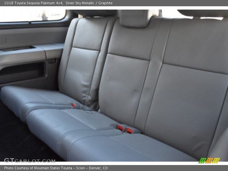 Silver Sky Metallic / Graphite 2018 Toyota Sequoia Platinum 4x4