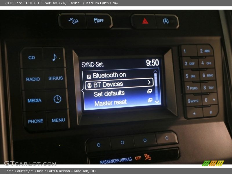 Caribou / Medium Earth Gray 2016 Ford F150 XLT SuperCab 4x4