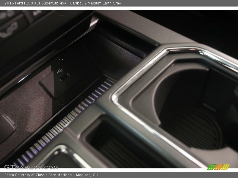 Caribou / Medium Earth Gray 2016 Ford F150 XLT SuperCab 4x4