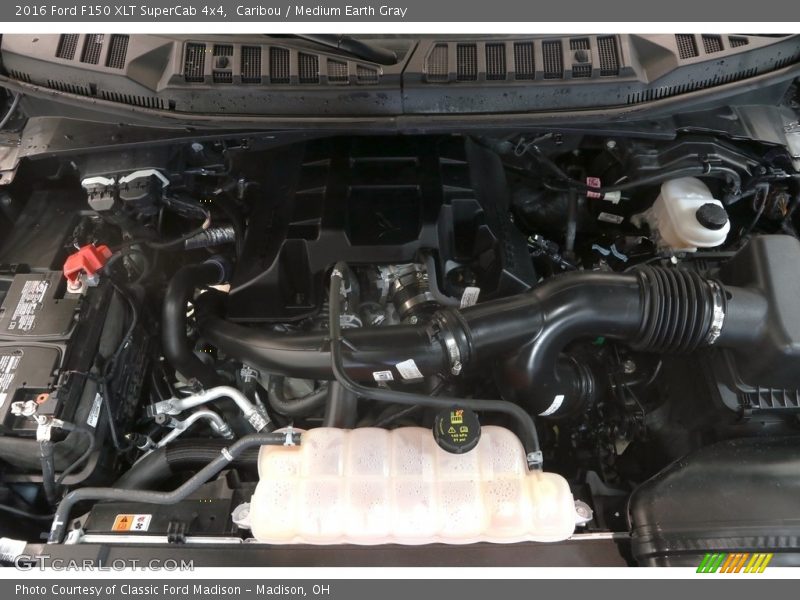 Caribou / Medium Earth Gray 2016 Ford F150 XLT SuperCab 4x4