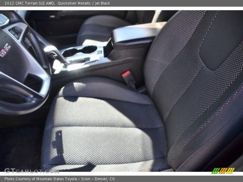 Quicksilver Metallic / Jet Black 2012 GMC Terrain SLE AWD