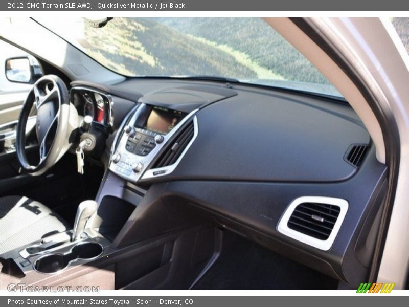 Quicksilver Metallic / Jet Black 2012 GMC Terrain SLE AWD