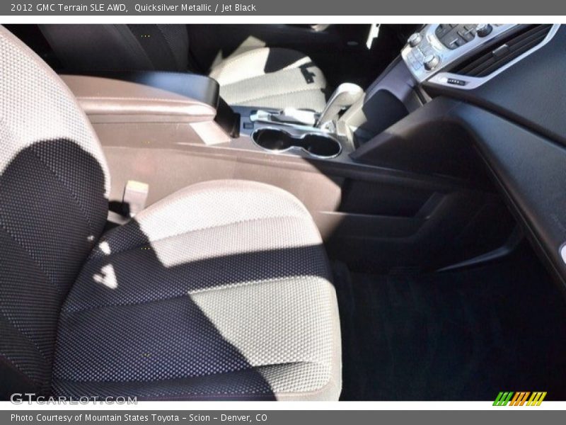 Quicksilver Metallic / Jet Black 2012 GMC Terrain SLE AWD