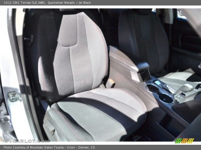 Quicksilver Metallic / Jet Black 2012 GMC Terrain SLE AWD