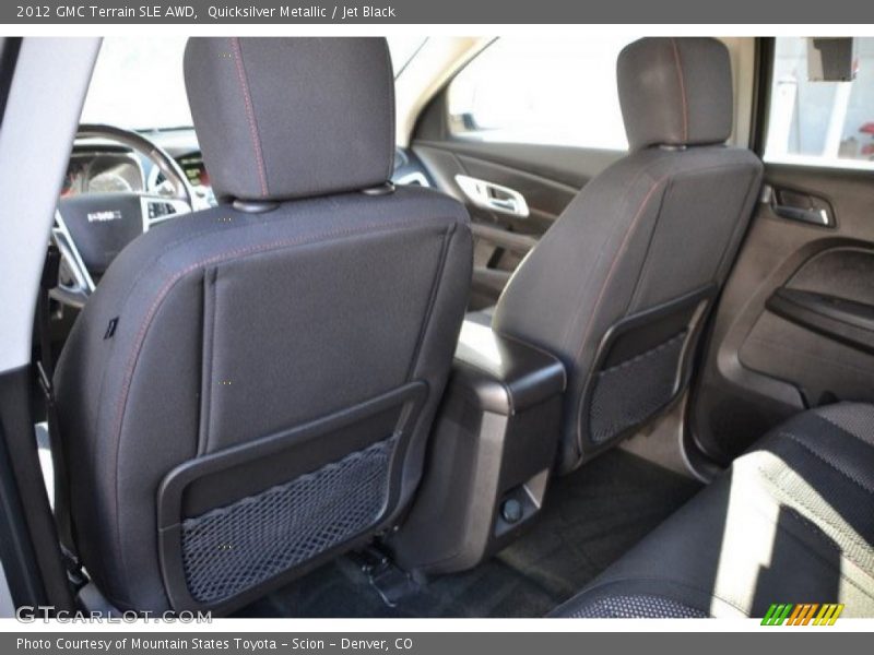 Quicksilver Metallic / Jet Black 2012 GMC Terrain SLE AWD