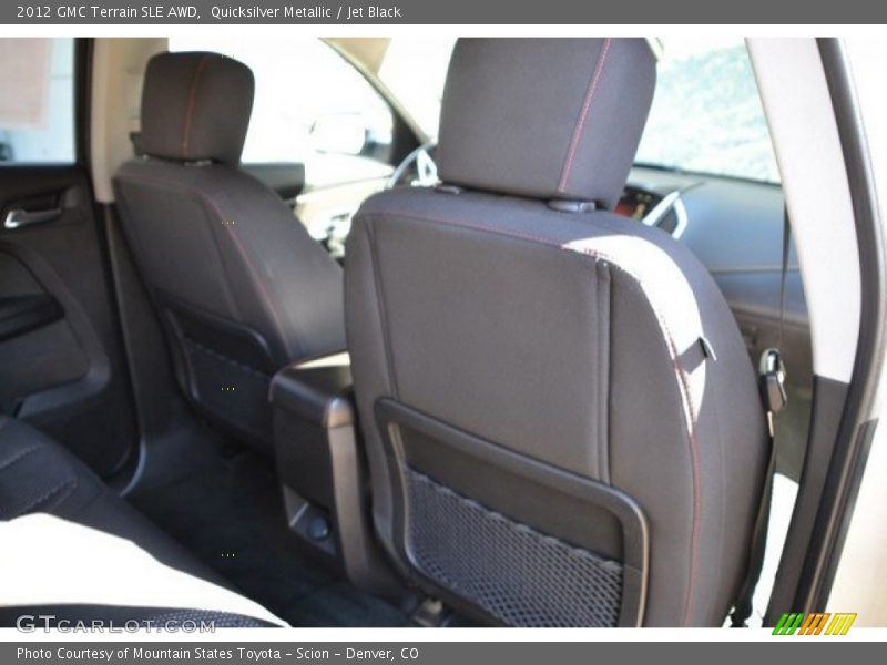 Quicksilver Metallic / Jet Black 2012 GMC Terrain SLE AWD