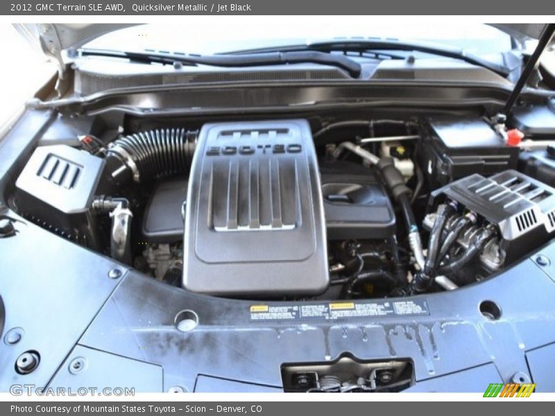 Quicksilver Metallic / Jet Black 2012 GMC Terrain SLE AWD