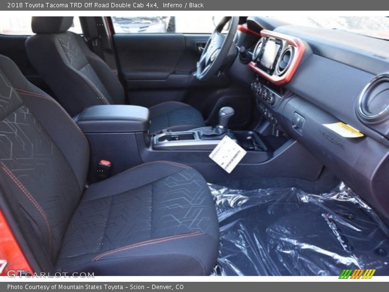 Inferno / Black 2018 Toyota Tacoma TRD Off Road Double Cab 4x4