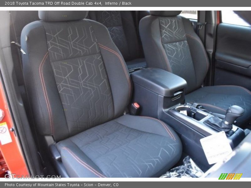 Inferno / Black 2018 Toyota Tacoma TRD Off Road Double Cab 4x4