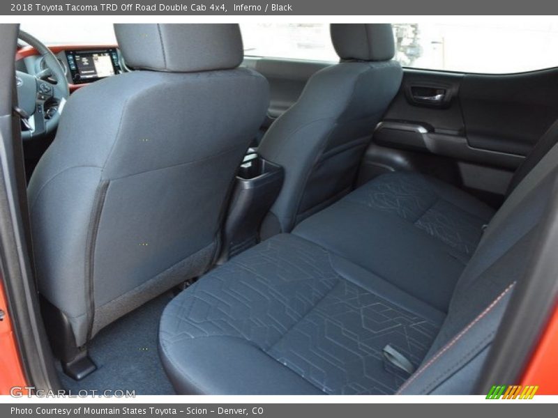 Inferno / Black 2018 Toyota Tacoma TRD Off Road Double Cab 4x4
