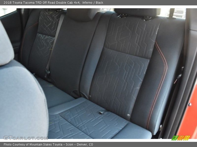 Inferno / Black 2018 Toyota Tacoma TRD Off Road Double Cab 4x4