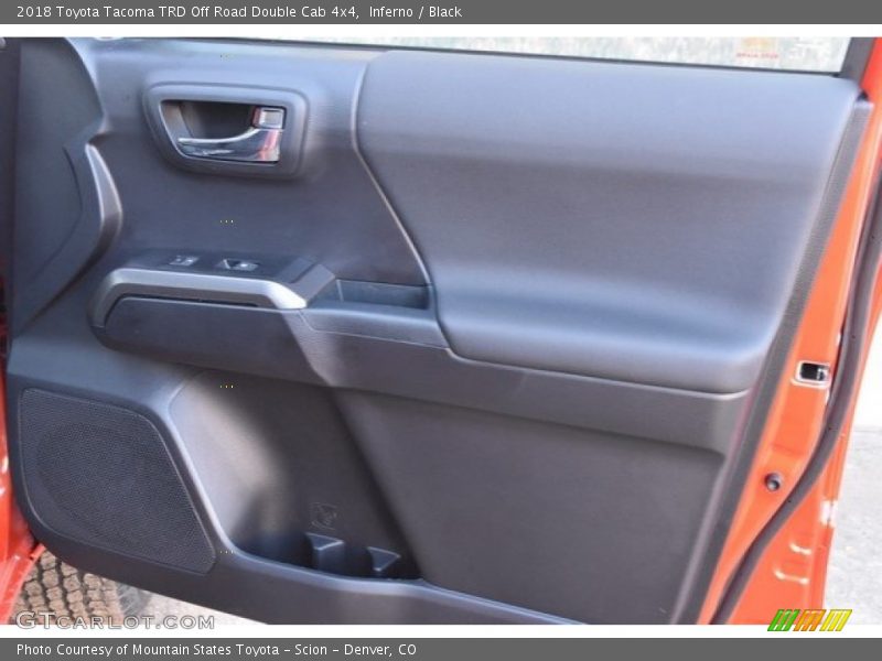 Inferno / Black 2018 Toyota Tacoma TRD Off Road Double Cab 4x4