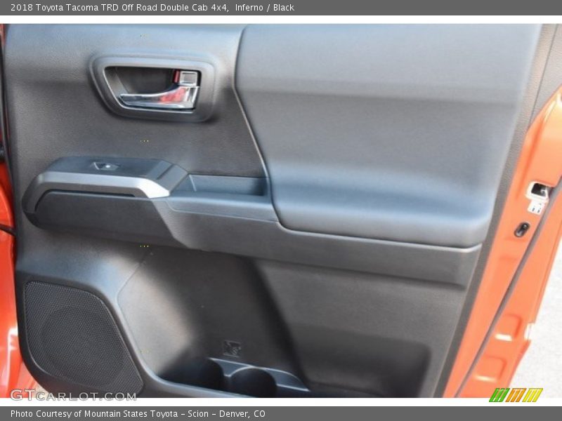 Inferno / Black 2018 Toyota Tacoma TRD Off Road Double Cab 4x4