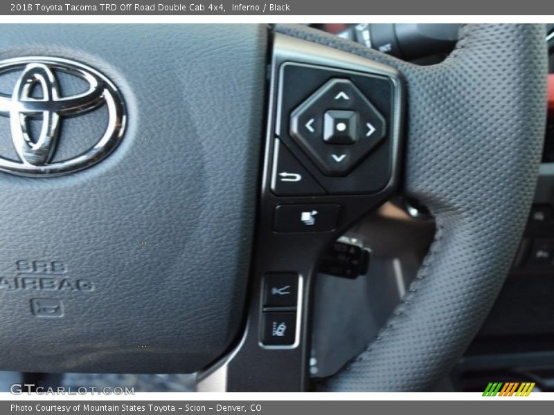 Inferno / Black 2018 Toyota Tacoma TRD Off Road Double Cab 4x4