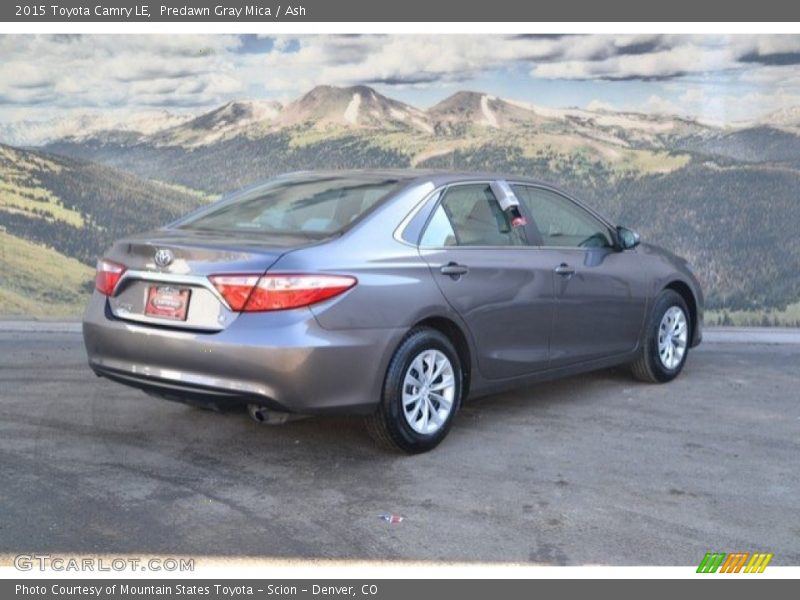 Predawn Gray Mica / Ash 2015 Toyota Camry LE