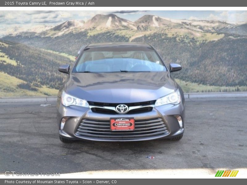 Predawn Gray Mica / Ash 2015 Toyota Camry LE