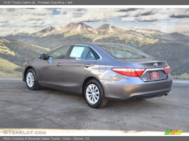 Predawn Gray Mica / Ash 2015 Toyota Camry LE