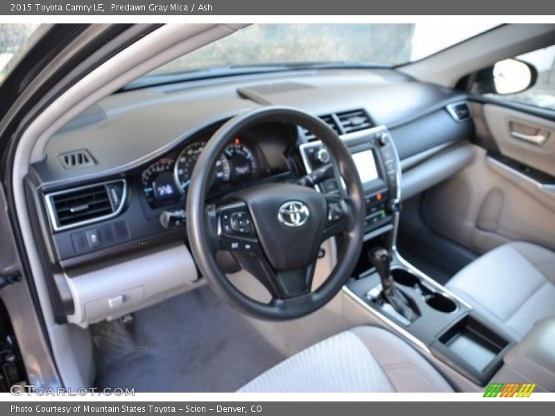 Predawn Gray Mica / Ash 2015 Toyota Camry LE
