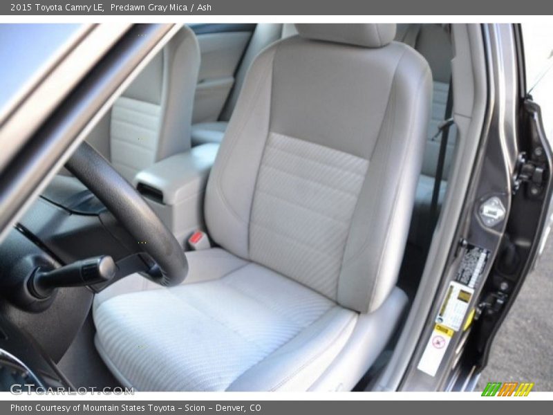 Predawn Gray Mica / Ash 2015 Toyota Camry LE