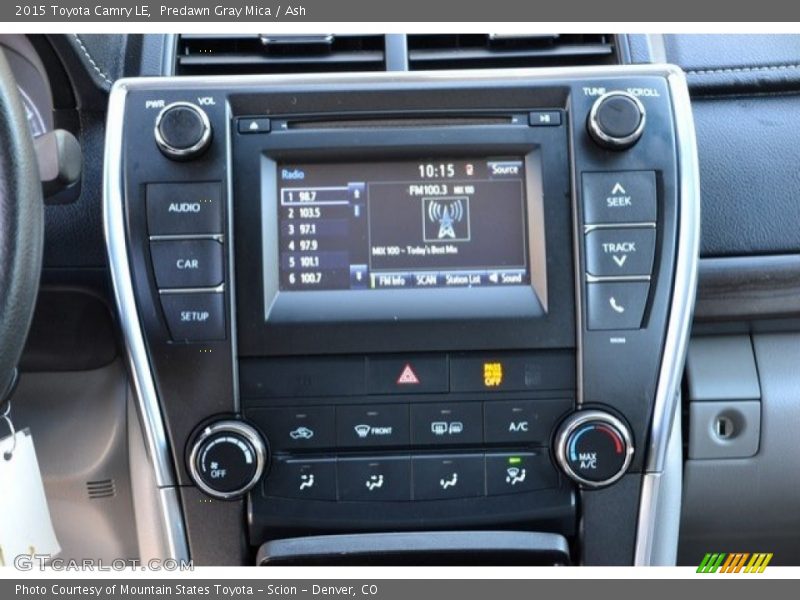 Predawn Gray Mica / Ash 2015 Toyota Camry LE