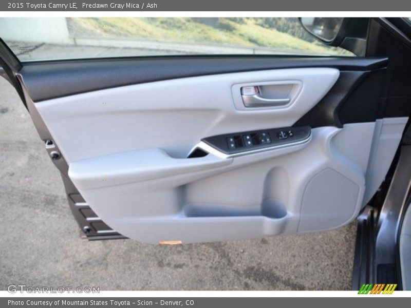 Predawn Gray Mica / Ash 2015 Toyota Camry LE