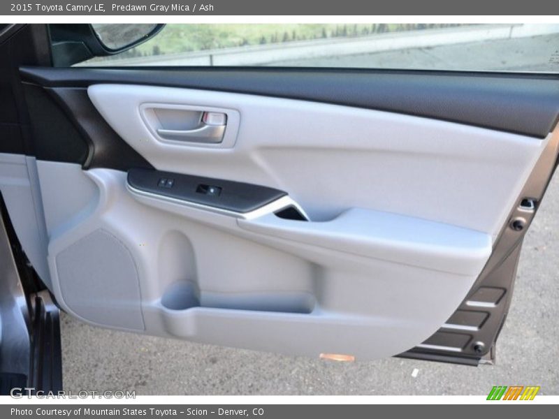 Predawn Gray Mica / Ash 2015 Toyota Camry LE