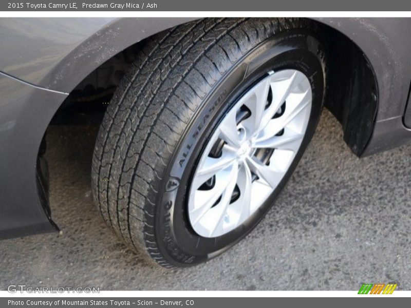 Predawn Gray Mica / Ash 2015 Toyota Camry LE