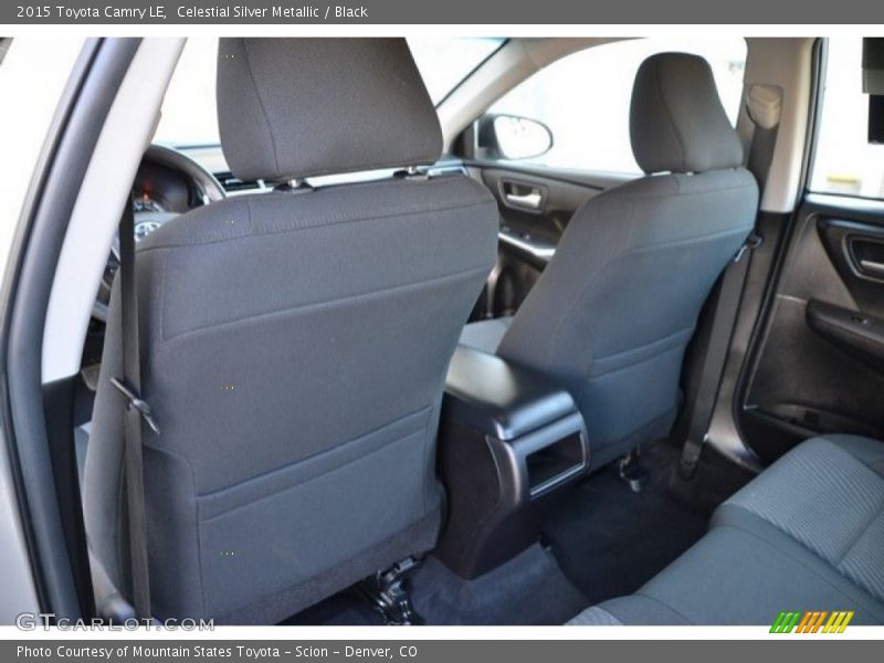 Celestial Silver Metallic / Black 2015 Toyota Camry LE