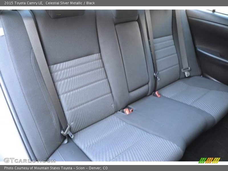 Celestial Silver Metallic / Black 2015 Toyota Camry LE